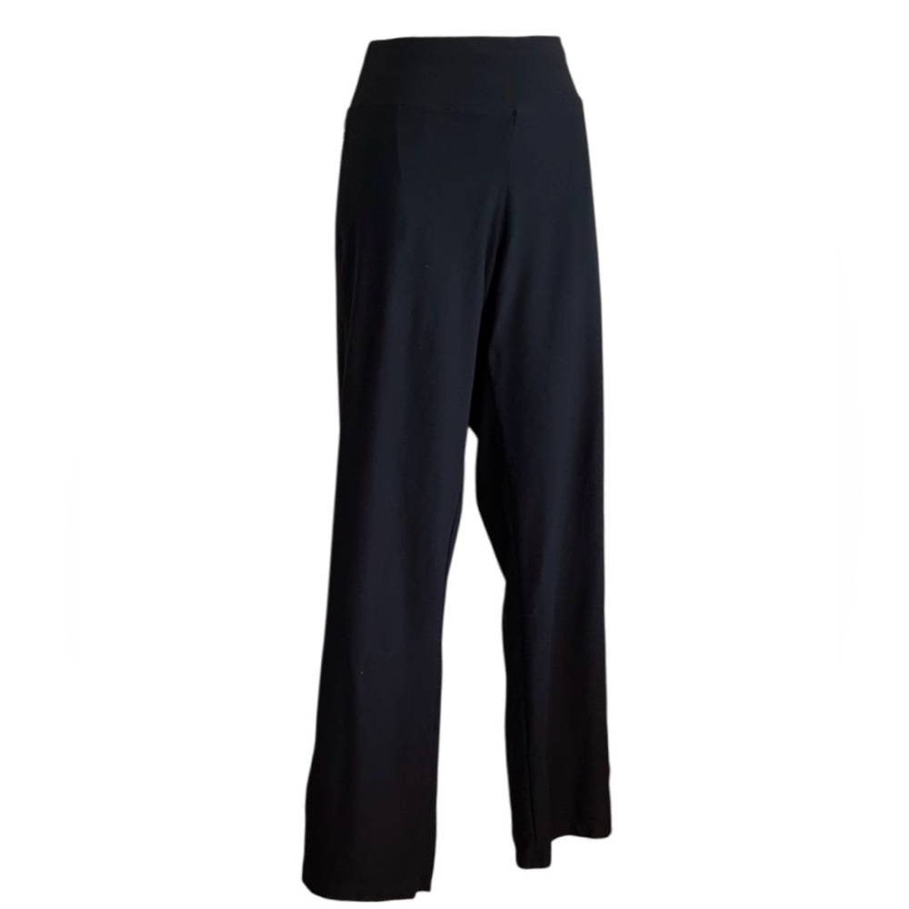 Lucy Activewear Pants, Women's Large / Tall, Black straight Leg, comfy! EUC